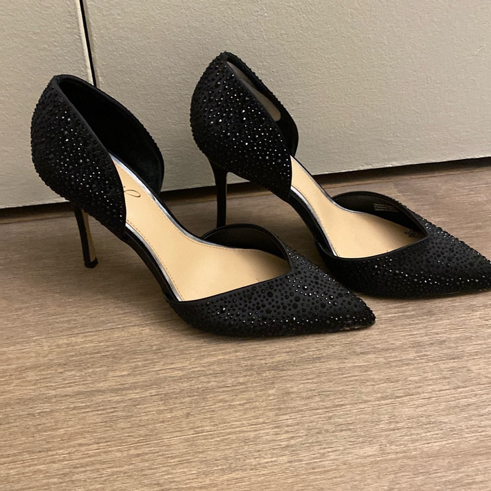 Badgley Mischka sparkly evening shoes - worn once